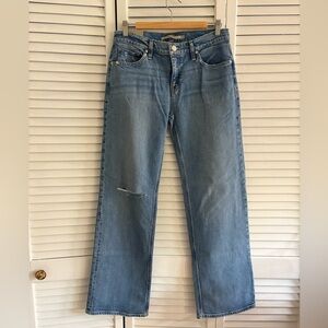 NWT Hudson Denim Women’s Kelli Low-rise Loose Straight Jeans 28